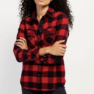 Roots Park Plaid Flannel Shirt